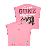 Load image into Gallery viewer, Gunzinii Cutoff Snake T-Shirt
