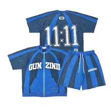 Load image into Gallery viewer, Gunzinii Full Zip 11:11 Short Sets
