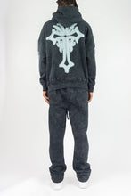 Load image into Gallery viewer, Rebel Minds Studded Faith Sweatsuits
