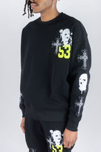 Load image into Gallery viewer, Rebel Minds MASK 53 FLEECE CREWNECK SWEATSUIT
